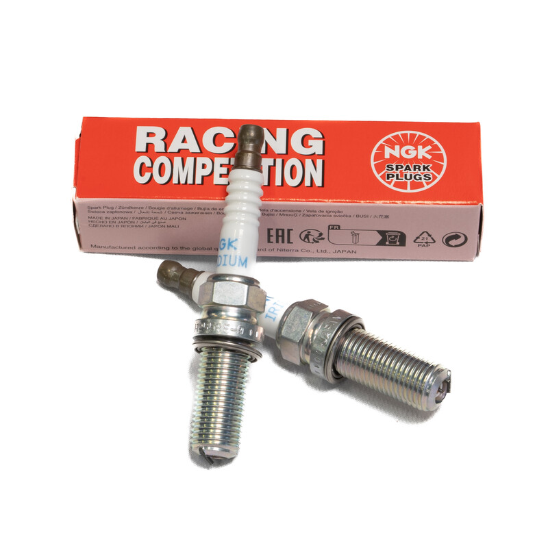 NGK Iridium Racing R2558E-9 Spark Plug (Toyota Yaris GR, GT86, GR86 / Subaru BRZ)